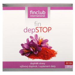 DepSTOP Finclub - Wyciąg z szafranu - 60 tabletek