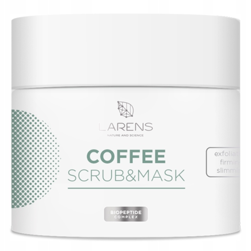 Coffee Scrub - Mask Larens WellU - Kawowy peeling-maska do ciała i twarzy - 200 ml