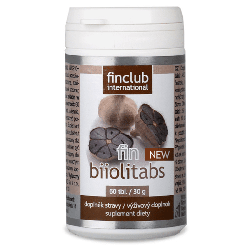 Biiolitabs New Finclub - Ekstrakt z czarnego czosnku - 60 tabletek