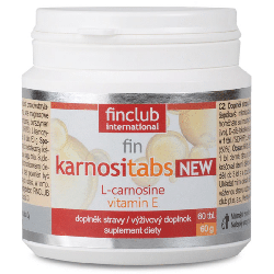 Karnositabs Finclub - Źródło karnozyny i witaminy E - 60 tabletek