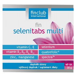 Selenitabs multi Finclub - Kompleks witamin i minerałów - 60 tabletek