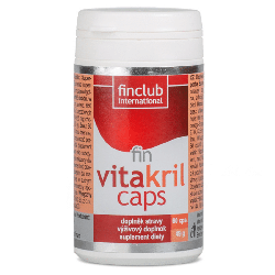 Vitakrilcaps Finclub - Olej z kryla antarktycznego - 60 kapsułek