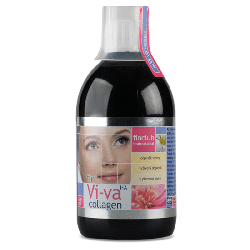 Vi-va collagen Finclub - Kolagen, kwas hialuronowy i witamina C - 500 ml