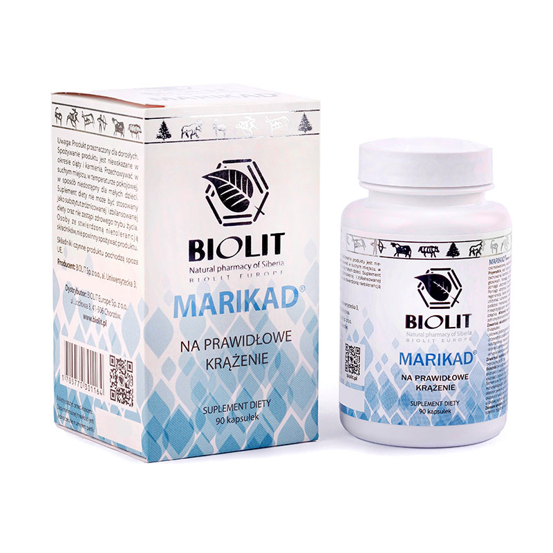 Marikad Biolit - Na prawidłowe krążenie - 90 kapsułek