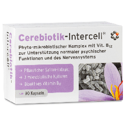 Cerebiotik intercell Mitopharma - Wsparcie dla umysłu i układu nerwowego - 90 kapsułek