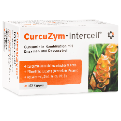 CurcuZym Intercell Mitopharma - Wyciąg z kurkumy - 100 kapsułek