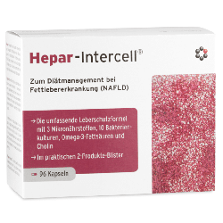 Hepar Intercell Mitopharma - Wsparcie ochrony wątroby - 96 kapsułek