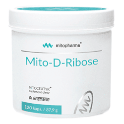 Mito D Ribose powder Mitopharma - Energia na poziomie komórkowym - 120 kapsułek