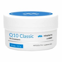 Q10 Classic MSE Mitopharma - Wsparcie organizmu - 30 i 100 kapsułek