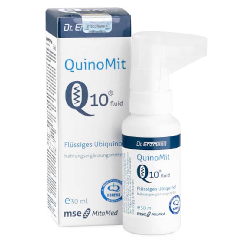 QuinoMit Q10 fluid MSE Mitopharma - Płynny koenzym Q10 - 30 i 50 ml