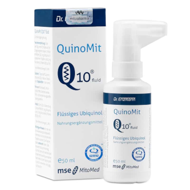 QuinoMit Q10 fluid MSE Mitopharma - Płynny koenzym Q10 - 30 i 50 ml