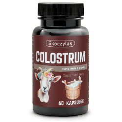 Colostrum kozie Skoczylas - Siara kozia z pigwą - 60 kapsułek