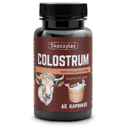 Colostrum bydlęce Skoczylas - Siara bydlęca z inuliną - 60 kapsułek