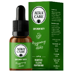Przyjemny detoks Aura Care - Naturalne oczyszczenie organizmu - 15 ml (około 400 kropli)