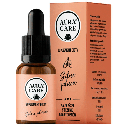 Silne Płuca Aura Care - Łap oddech pełną piersią -15 ml (około 400 kropli)