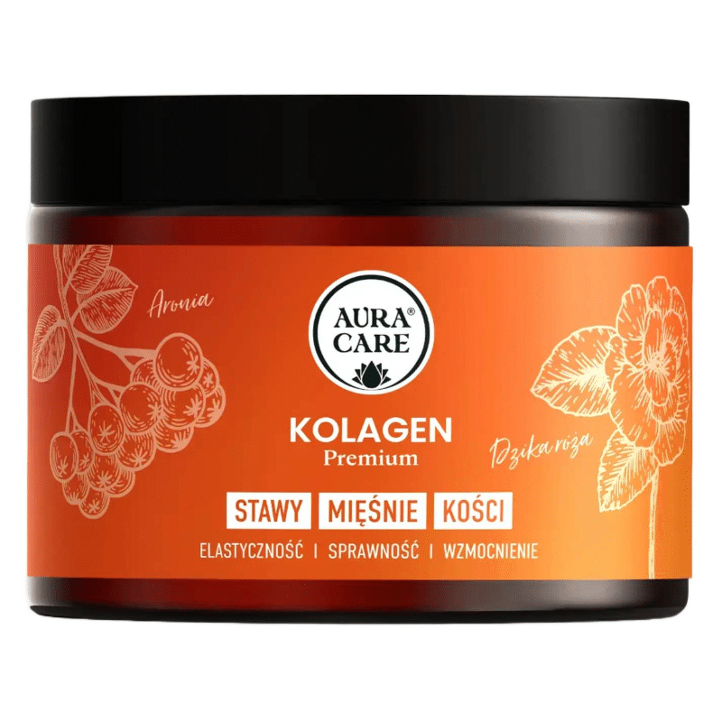 Kolagen premium Aktywność Aura Care - Wsparcie mięśni i stawów - 200 g