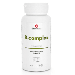 B-complex+minerały Sativa Life - Witaminy z grupy B