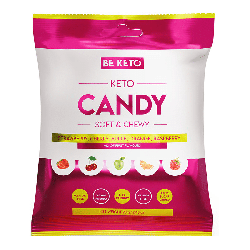 Keto cukierki BeKeto - Tofi, mieszanka owocowa - 70 g