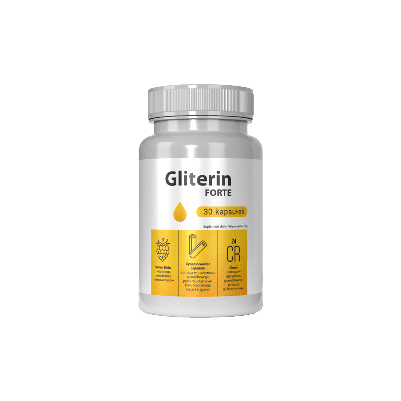 Gliterin Forte - Wahania poziomu cukru - 30 kapsułek