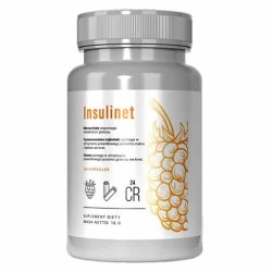 Insulinet - Wpływa na prawidłowy poziom cukru - 30 kapsułek