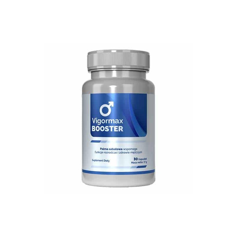 Vigormax Booster - Wsparcie prawidłowych funkcji seksualnych - 30 kapsułek