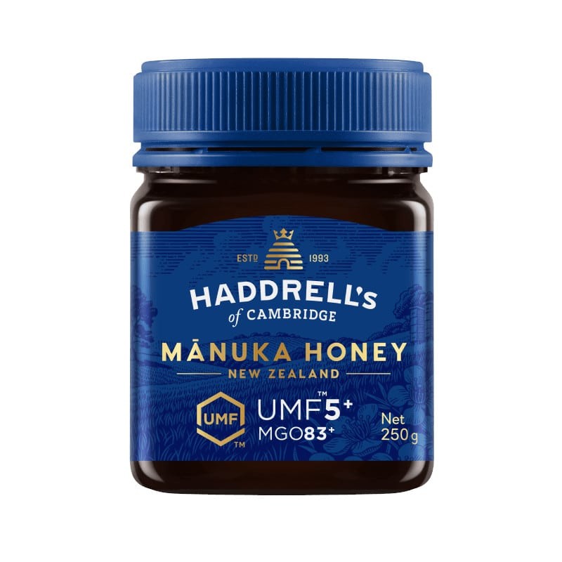 Manuka Honey Haddrell's - Miód Manuka UMF5+ z Nowej Zelandii - 250 g