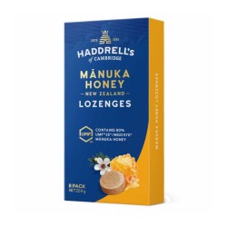 Haddrell's Original - Pastylki do ssania z miodu Manuka UMF 16 - 8 sztuk