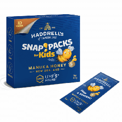 Snap Pack Haddrell's - Miód Manuka Dla dzieci UMF 5 - 10 saszetek