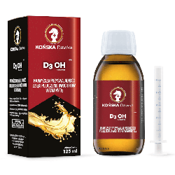 Witamina D3 OH Końska Dawka - Na układ nerwowy - 125 ml