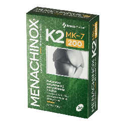 Menachinox K2 200 Xenico Pharma - Witamina K2 (MK-7) - 30 kapsułek