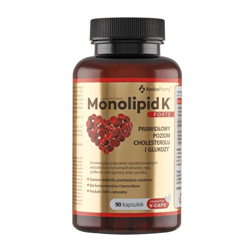 Monolipid K forte Xenico Pharma - Prawidłowy cholesterol