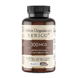 Selen organiczny Xenico Pharma - Wsparcie tarczycy i odporności - 90 kapsułek