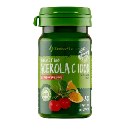 XeniVIT bio Acerola C 1000 Xenico Pharma - Wsparcie odporności - 30 tabletek do ssania