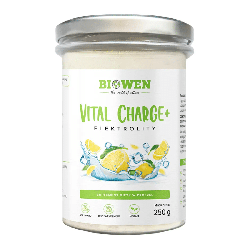 Elektrolity Vital Charge+ Biowen - 250 g o smaku malinowym i cytrynowym
