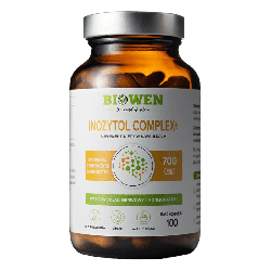 Inozytol Complex+ Biowen - Wsparcie układu nerwowego - 100 kapsułek