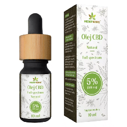 Olej CBD 5% HempKing - Natural - 10 ml