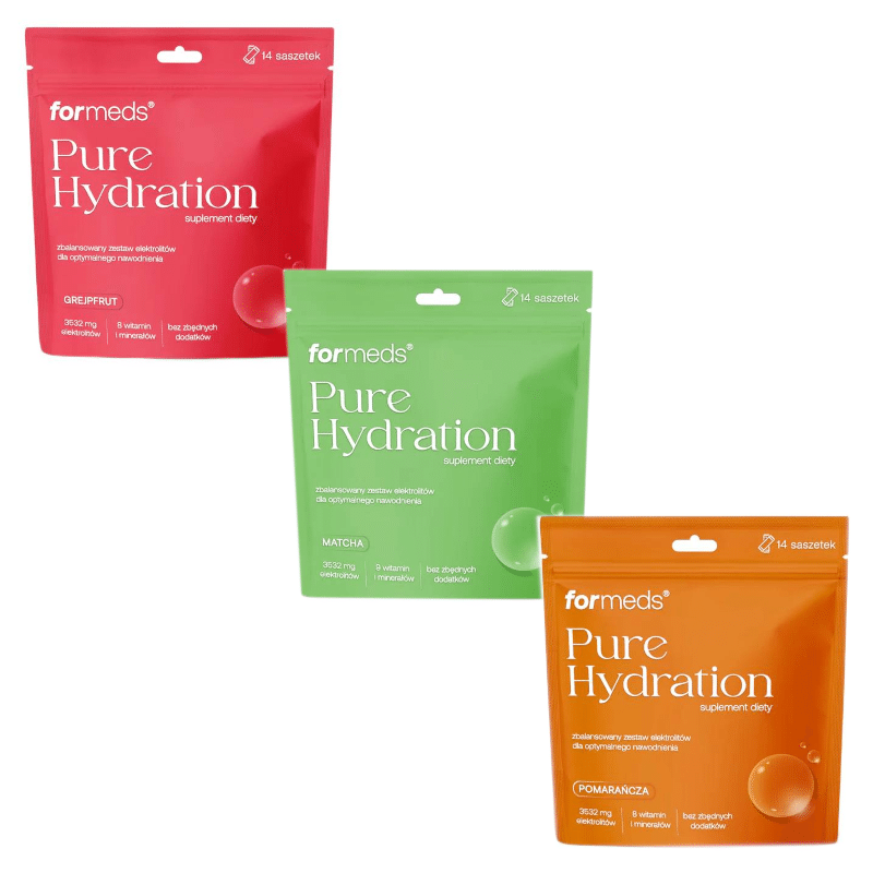 Pure Hydration Formeds - Zbalansowany zestaw elektrolitów - 14 saszetek