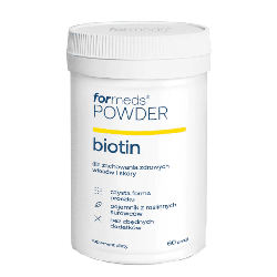 Biotin powder Formeds - wsparcie organizmu - 60 porcji