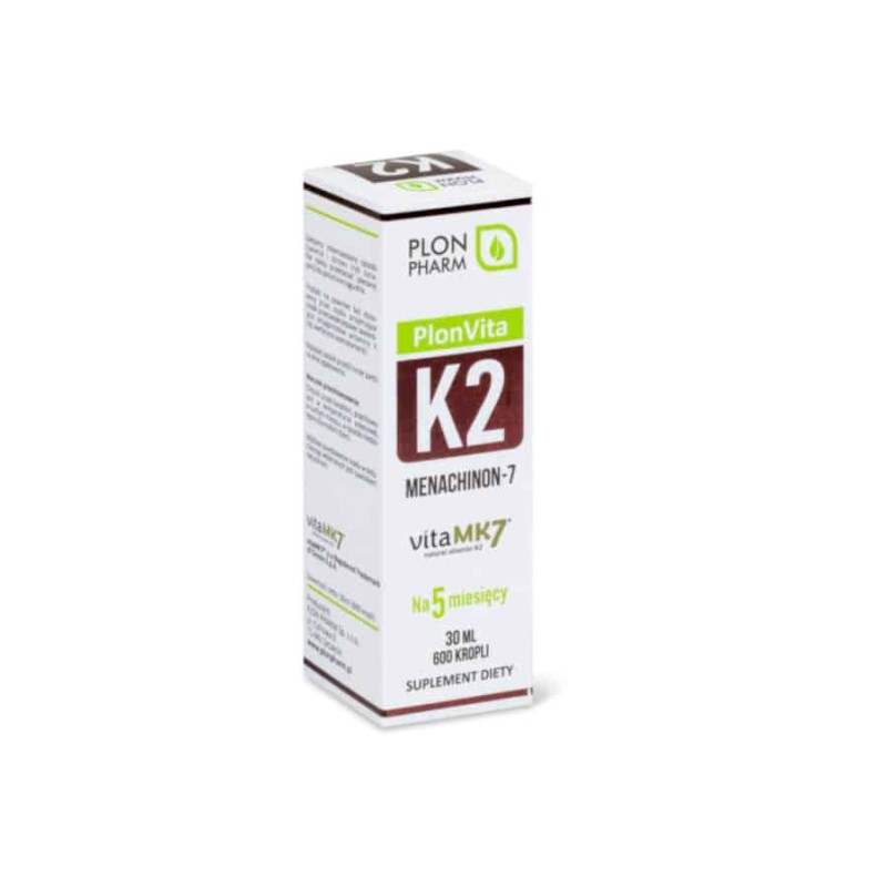 Witamina K2 MK-7 Plon Pharm - Naturalna witamina K2 - 30 ml