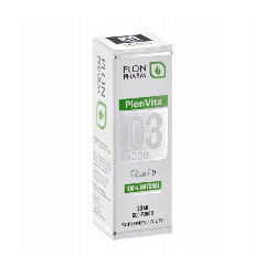 Witamina D3 4000 IU Plon Pharm - Na odporność, zmęczenie i mocne kości - 30 ml