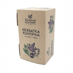 Herbatka konopna Kombinat konopny - Lawenda z melisą - 30 g - 20 piramidek