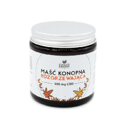 Maść konopna rozgrzewająca Kombinat Konopny - 500 mg CBD - 100 g