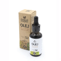 Olej dla zwierząt domowych Kombinat Konopny - Olejek z CBD - 30 ml