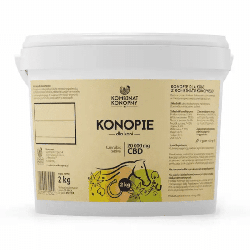 Konopie dla koni Kombinat Konopny - Mieszanka paszowa uzupełniająca z CBD 20 000 mg - 2 kg