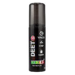 STRONG 50 Vaco - Płyn na kleszcze, komary i meszki DEET 50% Geraniol - 80ml