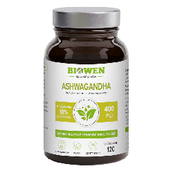 Ashwagandha Biowen - Wsparcie organizmu - 120 kapsułek