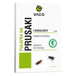 Pułapka na prusaki i karaluchy Vaco - Pułapka atraktantowa - 2 szt