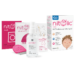 Zestaw do leczenia wszawicy Pipi Nitolic - Usuń wszy i gnidy za jednym razem - 50 ml i 100 ml
