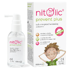 Pipi Nitolic prevent plus spray - Skuteczna ochrona przed wszawicą - 75 ml 150 ml