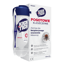 Kick the tick expert - Zestaw do bezpiecznego usuwania kleszczy - 9 ml
